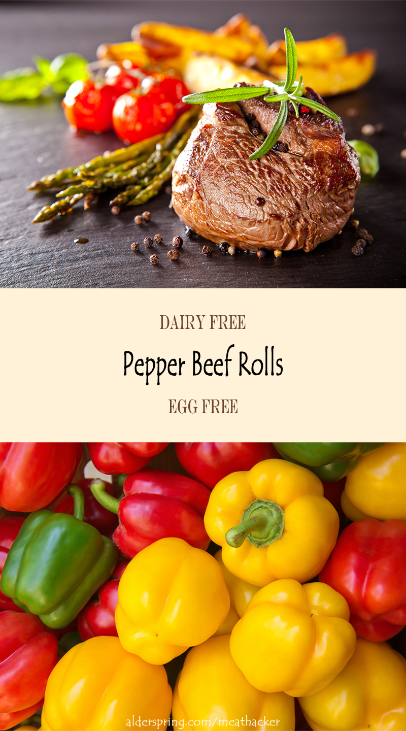 pepper beef rolls