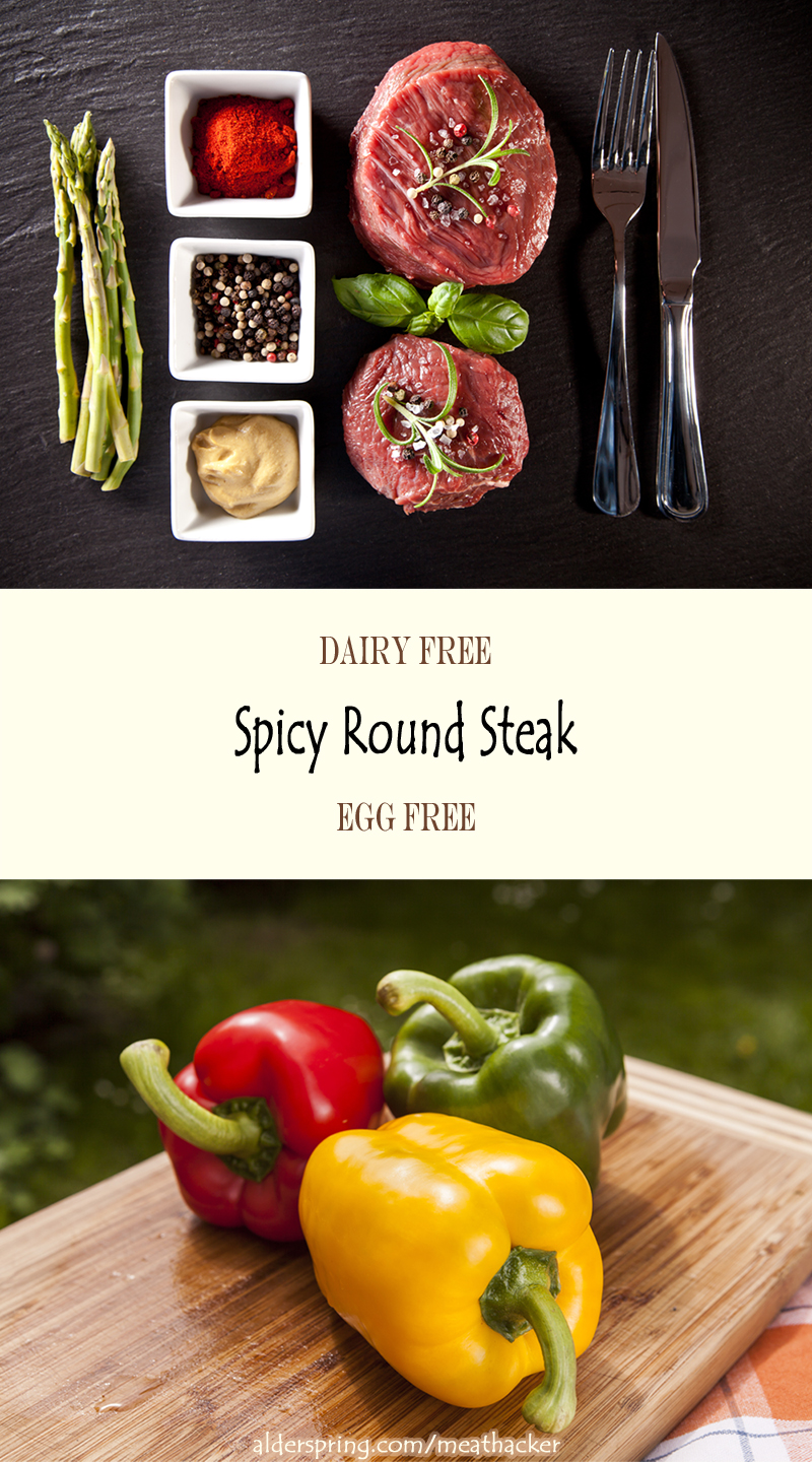 spicy round steak recipe