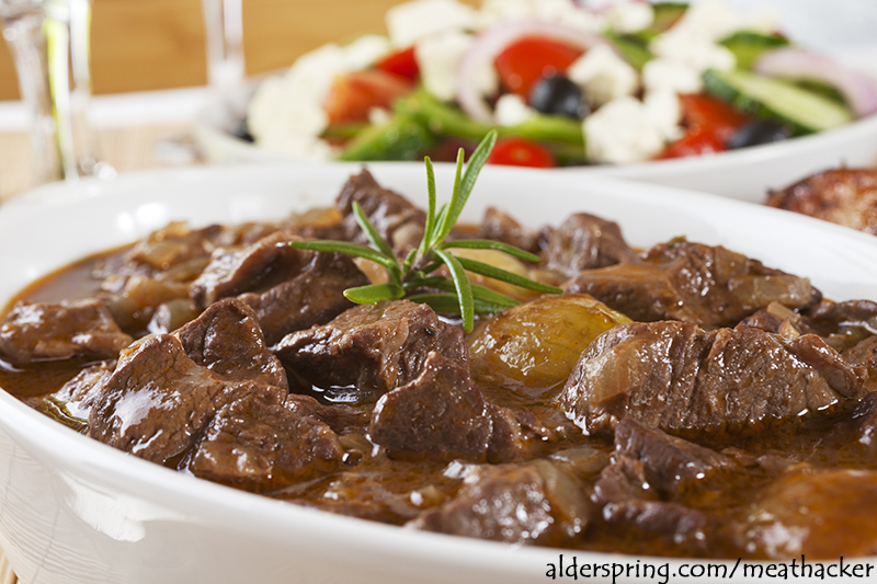 beef and bean stew