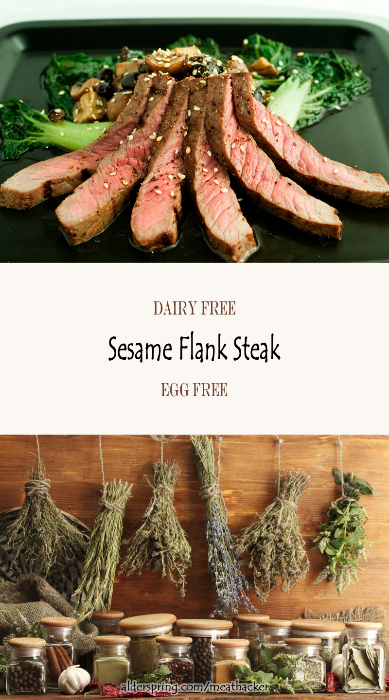 Sesame Flank Steak Recipe