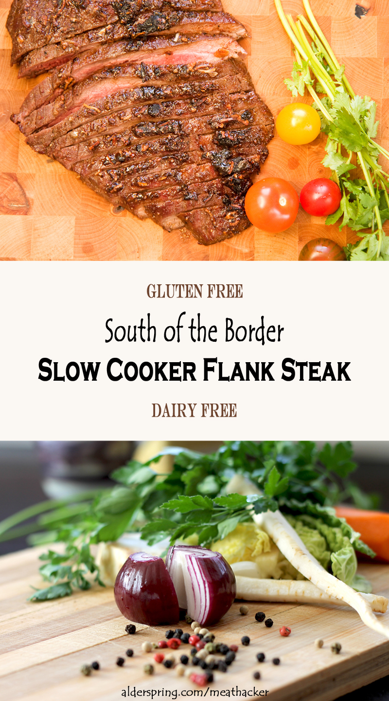 South of the Border Slow Cooker Flank Steak