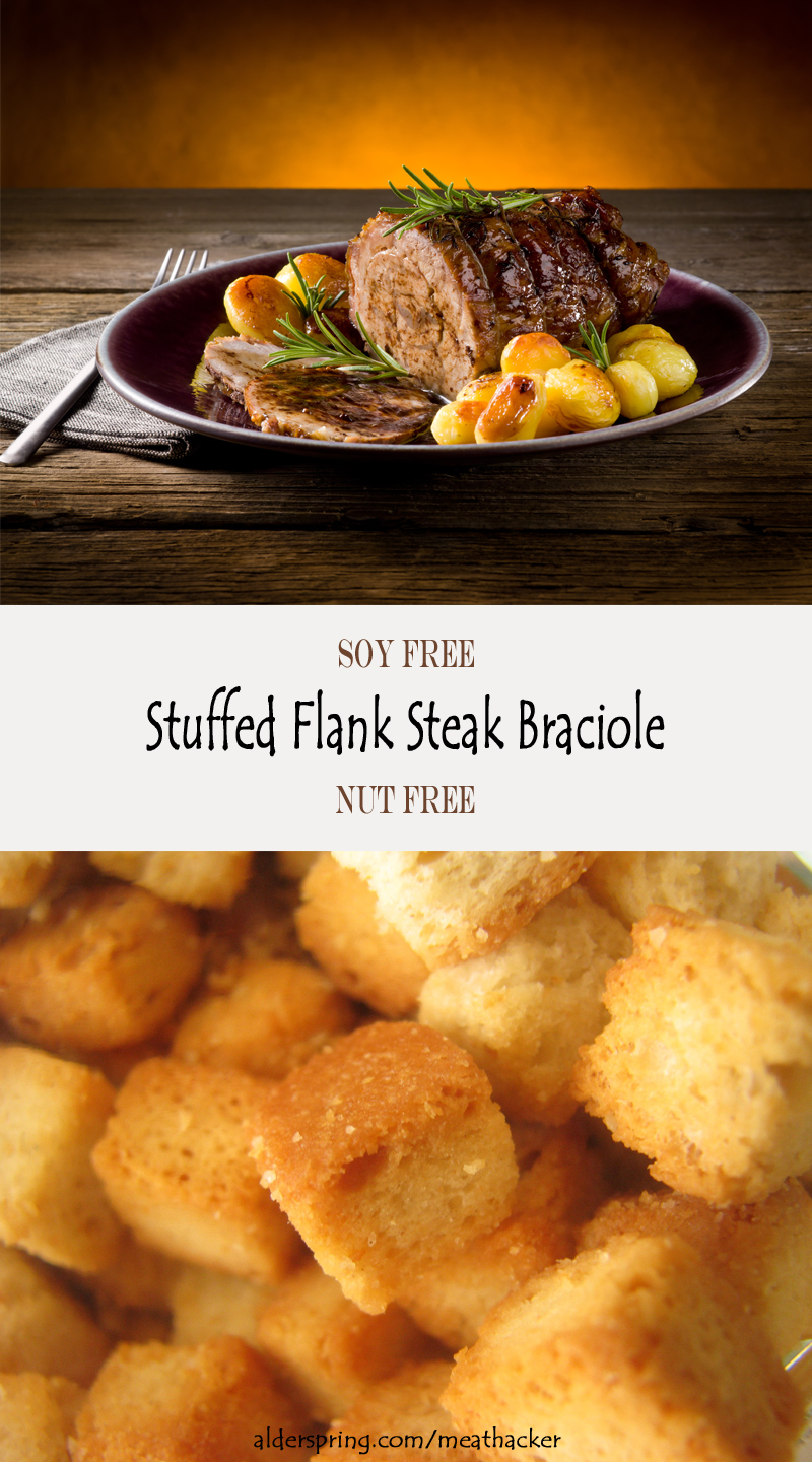 Stuffed Flank Steak Braciole