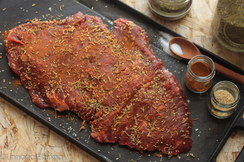 Blade Steak Recipe with Curry Rosemary