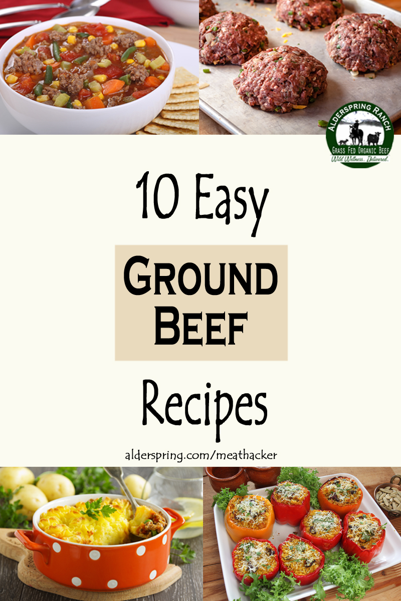 10 Easy Ground Beef Recipes