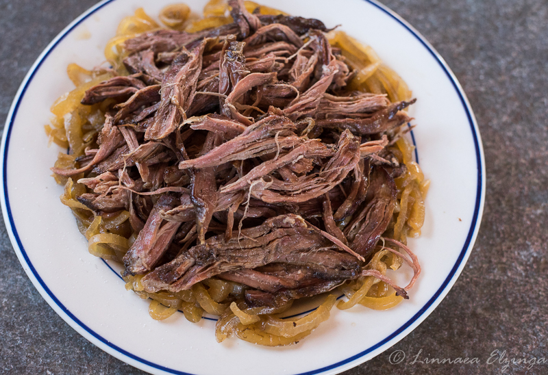 Grass fed organic Slow Cooker Cumin Garlic Skirt/Flank Steak