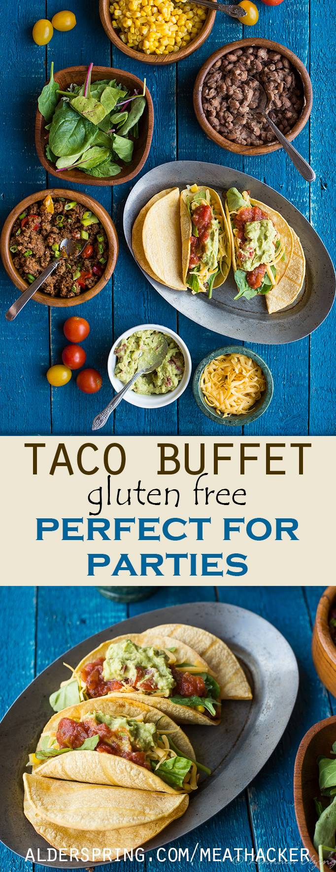 Ground beef taco recipe and how to make taco shells from soft corn tortillas--Gluten Free!