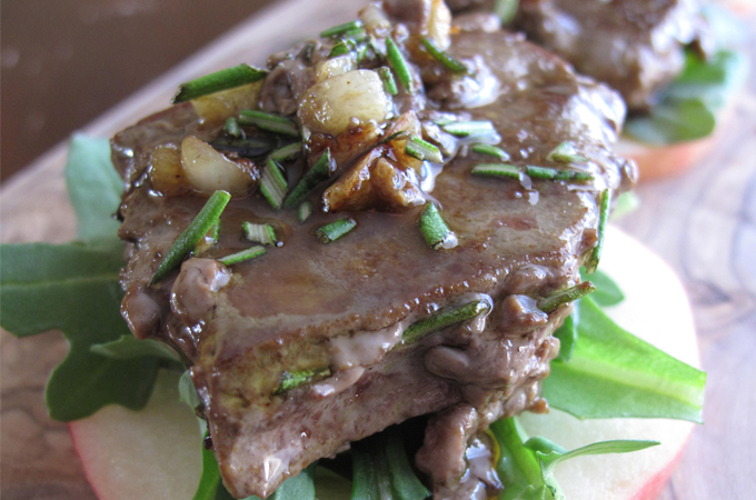 AIP Paleo Rosemary and Garlic Beef Liver
