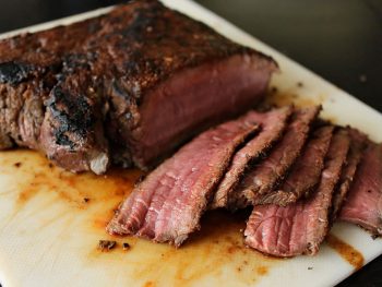 Dry Rubbed Pan Fried London Broil Recipe