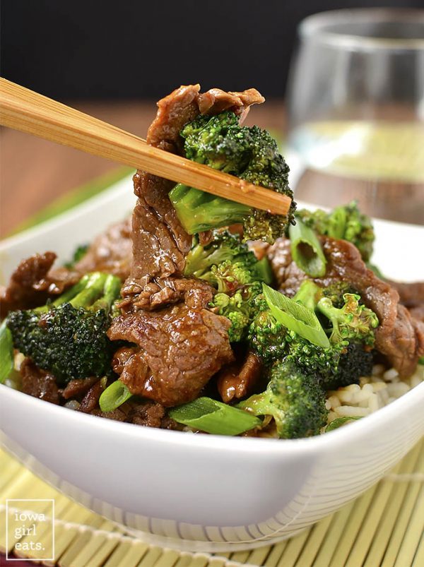 Gluten-Free Broccoli Beef with Sirloin Steak