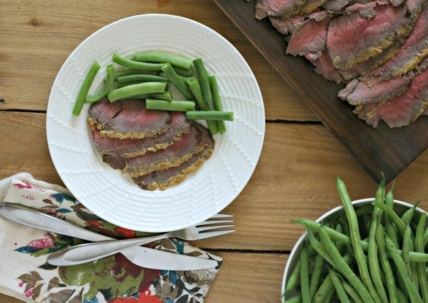 Horseradish Crusted London Broil Recipe