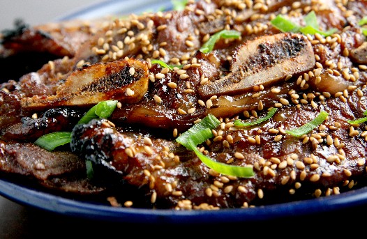 Korean Style Short Ribs with BBQ Marinade 