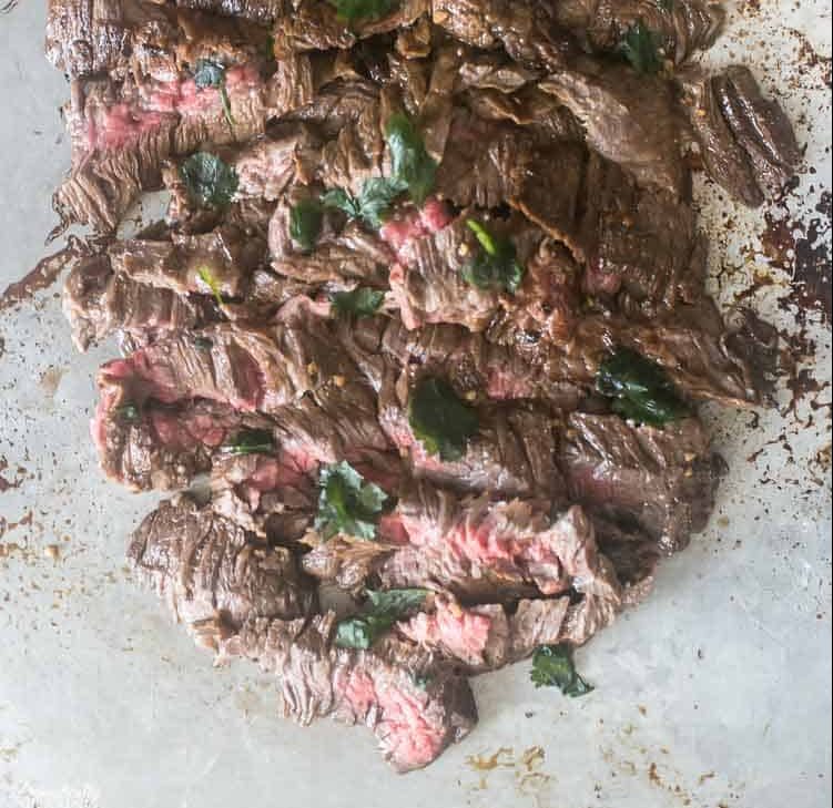 Skirt Steak with Marinade