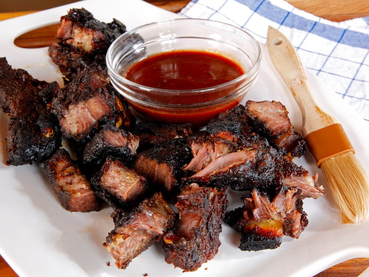 Oven Barbecued Korean Style Short Ribs