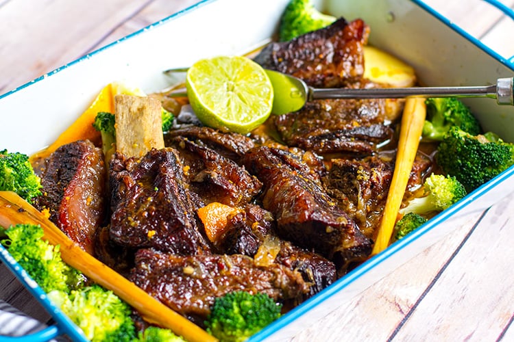 Roasted Lemongrass Beef Short Ribs