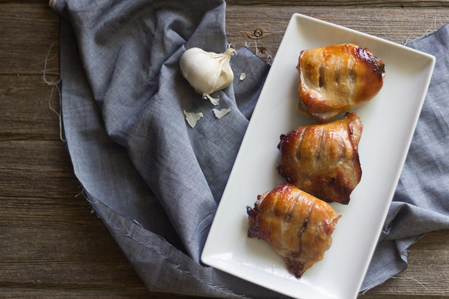 Honey Garlic Chicken Thighs