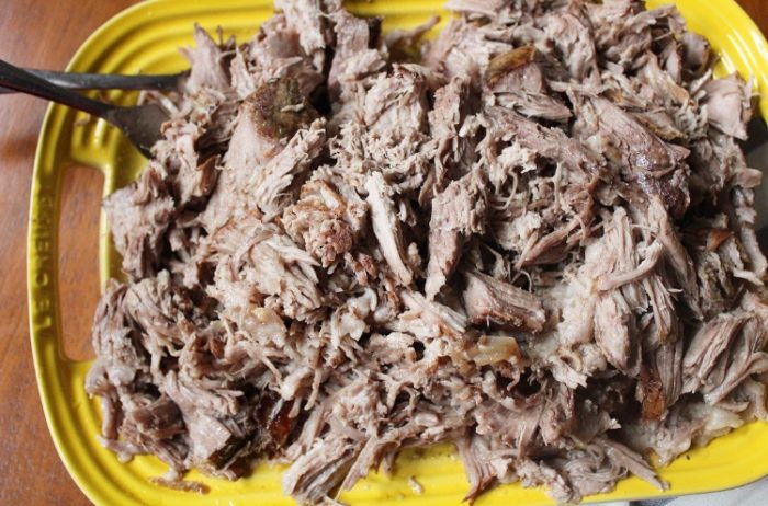 Slow Cooker All Purpose Pulled Pork Shoulder Roast