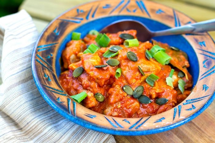 West African Stew with Chicken Thighs